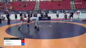 62 kg Quarters - Tre Haines, Ascend Wrestling Academy vs Joseph Schinder, New Jersey