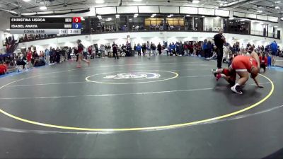 207 B Cons. Semi - Isabel Anaya, Manchester University vs Christina Lisboa, Deleware State University