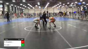 113 lbs 7th Place - Sefton Douglass, WY vs Noah Luna, NC