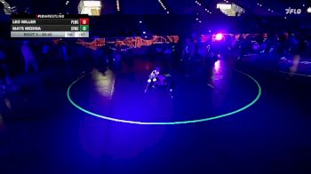 39-40 lbs Round 2 - Leo Miller, Payson Lion Wrestling Club vs Mays Medina, Salt Flats Wrestling Club