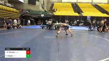 170 lbs Prelims - Roman Mendez, Unattached 90 vs Thomas Klepps, Unattached 97