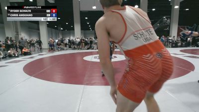 80 kg Champ. Rd Of 32 - Ryder Schulte, Grindhouse Wrestling Club vs Chris Anguiano, Surfside X Wrestling