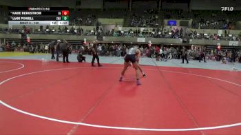 160 lbs Round 1 - Liam Powell, Sarbacker Wrestling Academy vs Kade Bergstrom, Frazee Horners