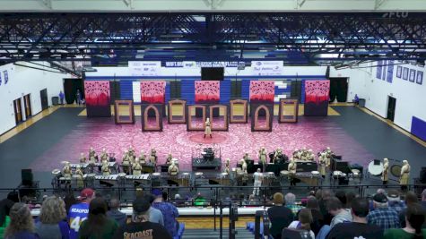 Greenwood HS "Greenwood IN" at 2024 WGI Percussion Indianapolis Regional