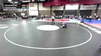 155 lbs Cons. Round 2 - Juleah Estrada, El Paso Burges vs Skylar Rippetoe, Bushland