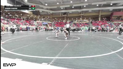 55 lbs Champ. Round 1 - Livi-Ana Pacheco, Steel City Reloaded vs Averie Cortez, U Town Hammers