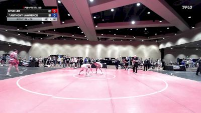 79 lbs Quarters - Kyle Lee, CT vs Anthony Lawrence, NJ