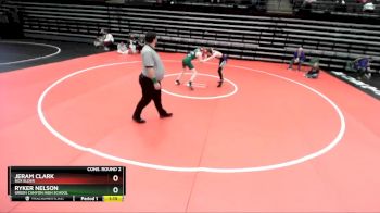 141 lbs Cons. Round 2 - Jeram Clark, Box Elder vs Ryker Nelson, Green Canyon High School