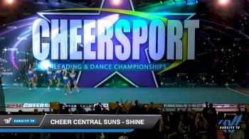 Cheer Central Suns - Shine [2020 Junior Small 4 Day 2] 2020 CHEERSPORT National Cheerleading Championship