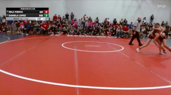 110 lbs Champ. Round 1 - Mila Pierce, Uintah vs Daniela Lopez, Rawlins