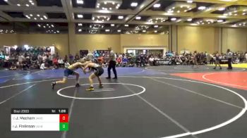 Match - Joseph Mecham, Sanderson Wrestling Academy vs Jacob Finlinson, Sanderson Wrestling Academy