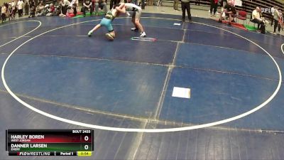 120 lbs 5th Place Match - Harley Boren, West Jordan vs Danner Larsen, Emery