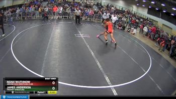136 lbs Semifinal - Noah Wuthnow, Abilene Kids Wrestling Club vs James Anderson, Prodigy Wrestling