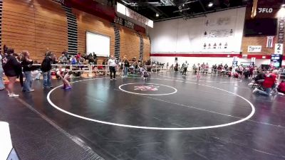 105 lbs Cons. Round 2 - Chrislyn Carlson, Kemmerer vs Ashley Lamb, Sheridan