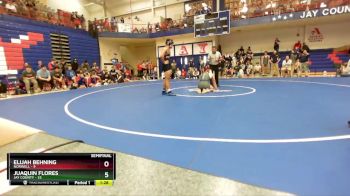 170 lbs Semis & Wb (16 Team) - Juaquin Flores, Jay County vs Elijah Behning, Norwell