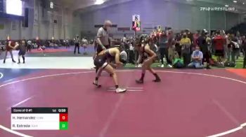 113 lbs Consi Of 8 #1 - Haden Hernandez, Team Thunder vs Roberto Estrada, Team Vision Quest Red