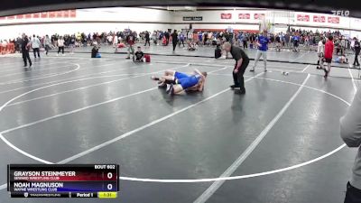 125 lbs Round 1 - Noah Magnuson, Wayne Wrestling Club vs Grayson Steinmeyer, Seward Wrestling Club