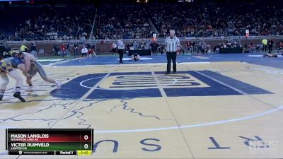 D4-126 lbs Cons. Round 1 - Victer Ruimveld, Lawton HS vs Mason Langlois, Houghton Lake HS