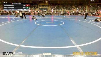 43 lbs Quarterfinal - Zaiden Medina, Cowboy Wrestling Club vs Jude DeWeerd, Westshore Wrestling Club