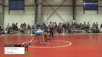 149 lbs Consolation - Ja'Mon Van Heyningan, Rhode Island College vs Sean Monteiro, Western New England