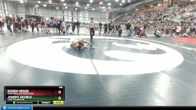 92 lbs Cons. Round 3 - Joseph Aichele, Lake Stevens WC vs Kohen Hedge, Team Real Life Wrestling