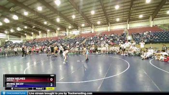 106 lbs Placement (16 Team) - Aiden Nelmes, Oregon 1 vs Irving Bicoy, Hawaii 1