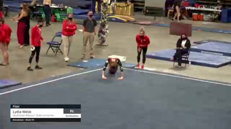 Lydia Webb - Floor, Southeast Missouri State University - 2021 GymQuarters Invitational