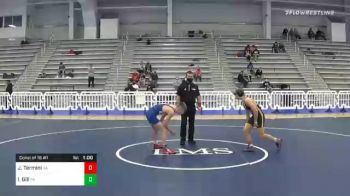 106 lbs Consolation - John Termini, GA vs Louie Gill, PA