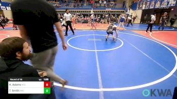 73 lbs Round Of 16 - Klay Adams, Miami Takedown Club vs Tracker Smith, Salina Wrestling Club