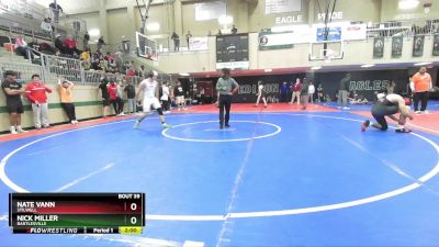 190 lbs Champ. Round 2 - Nate Vann, Stilwell vs Nick Miller, BARTLESVILLE