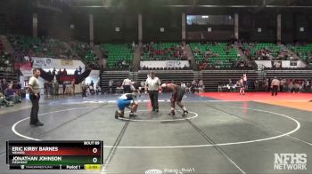 285 lbs Champ. Round 1 - Eric Kirby Barnes, Weaver vs Jonathan Johnson, Piedmont