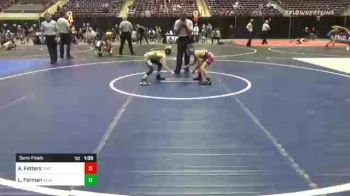 62 lbs Semifinal - Aizak Makoa Fetters, Takedown Express WC vs Lucas Forman, Nevada Elite