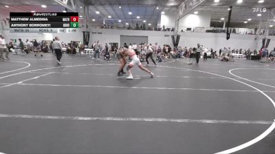 144 lbs Round 3 (6 Team) - Matthew Almedina, Mat Assassins Black vs Anthony Borrometi, RedNose