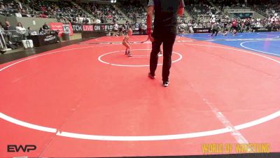 46 lbs Final - Dakota Mendoza, MANTANONA-TC vs Rodrick Waitkus, Team Tulsa Wrestling Club