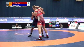 67 kg Qualif - Alejandro Sancho, USA vs Adam Pohilec, HUN