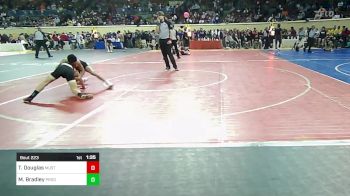 94 lbs Quarterfinal - Trusten Douglas, Mustang Middle School vs Maxwell Bradley, Prodigy