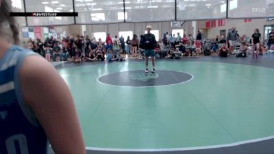 67 lbs Round 2 - Isabella Brown, Team Real Life Wrestling vs Kinley Leonard, Lakeland Wrestling Club