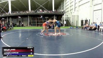 142 lbs Round 4 (6 Team) - Brylee James, Missouri vs Luciana Alencar, Texas Red