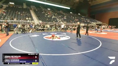 67 lbs 1st Place Match - Jonah Reynolds, Windy City Wrestlers vs Crew Downing, Wyoming Underground Wrestling