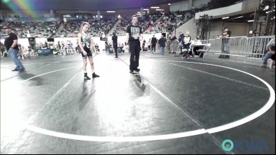 70 lbs Consolation - Laneigh Jo Cartwright, Midwest City Bombers vs Emeree Calkins, Pawhuska