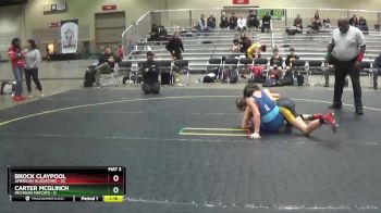115 lbs Round 1 (6 Team) - Brock Claypool, American Gladiators vs Carter McGlinch, Michigan Matcats