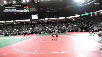 49 lbs Cons. Round 2 - Kenzley Hodge, CNY2 vs Allison Mcguff, JRP1