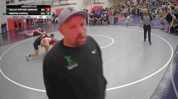 190 lbs Cons. Round 7 - Griffin Copple, Cascade vs Dallas Stryker Simmons, White River