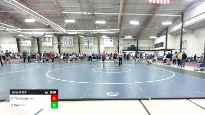 165 lbs Consi Of 8 #1 - Adam Thomson, Penn vs Gaven Bell, Maryland