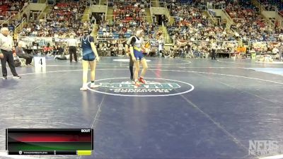 130 lbs Champ. Round 1 - Taryn Gores, Northern Lights vs Karissa Mann, Napoleon G-S