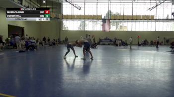 197 lbs Semifinal - Mustafa Hadi, North Iowa Area Community College vs Corbin Hill, North Iowa Area Community College