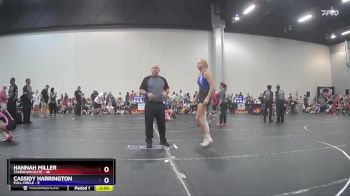 138 lbs Round 7 (8 Team) - Cassidy Harrington, Full Circle vs Hannah Miller, Takedown Elite