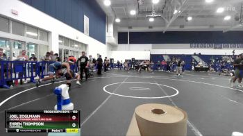 150 lbs Semifinal - Joel Zoglmann, Yucaipa Thunder Wrestling Club vs Ehren Thompson, Chaparral