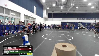 150 lbs Semifinal - Joel Zoglmann, Yucaipa Thunder Wrestling Club vs Ehren Thompson, Chaparral