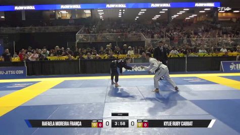 Kylie Ruby Cabbat vs Rafaela Moreira França 2025 Pan Kids Jiu-Jitsu IBJJF Championship